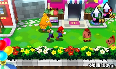 Screenshot for Mario and Luigi: Dream Team Bros. (Hands-On) on Nintendo 3DS