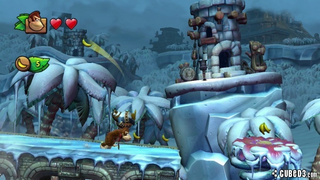 Screenshot for Donkey Kong Country: Tropical Freeze on Wii U