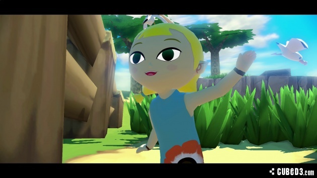 Screenshot for The Legend of Zelda: The Wind Waker HD on Wii U