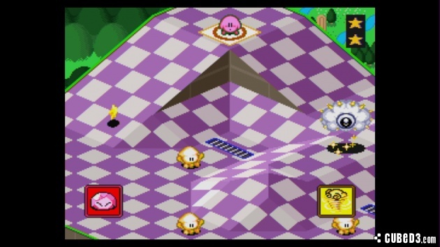 Screenshot for Kirby's Dream Course on Super Nintendo