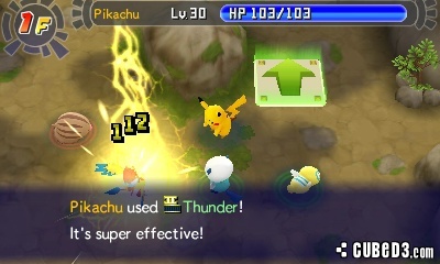 Screenshot for Pokémon Mystery Dungeon: Gates to Infinity on Nintendo 3DS