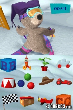 Screenshot for Little Charley Bear: Toy Box of Fun on Nintendo DS