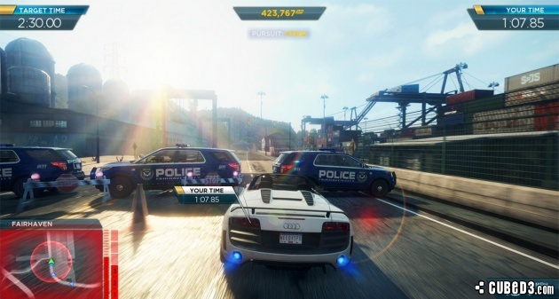 Screenshot for Need for Speed: Most Wanted on Wii U