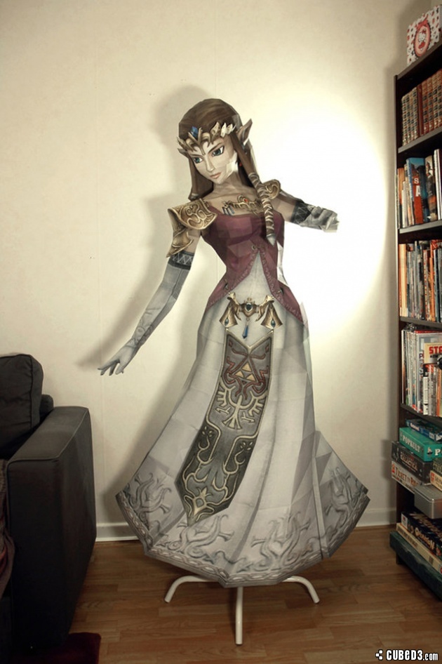 Image for Life-size Zelda Craft Might Give Papercut