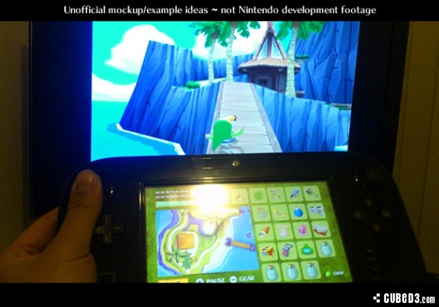 Image for How Zelda: Wind Waker Might Work on Wii U: Gameplay Video Mock-up