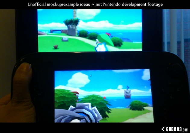 Image for How Zelda: Wind Waker Might Work on Wii U: Gameplay Video Mock-up