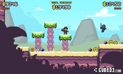 Image for Uncover a New 2D Platformer in Treasurenauts 3DS