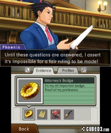 Screenshot for Phoenix Wright: Ace Attorney - Dual Destinies on Nintendo 3DS