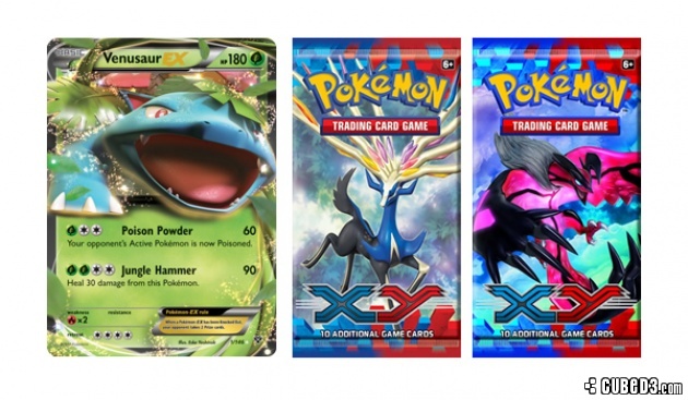 Image for Pokémon Trading Cards to Mega Evolve in New XY Expansion Packs