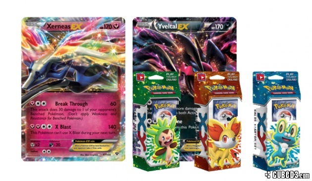 Image for Pokémon Trading Cards to Mega Evolve in New XY Expansion Packs