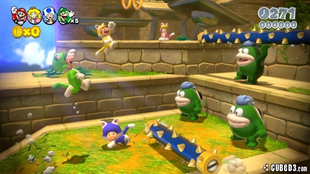Screenshot for Super Mario 3D World on Wii U