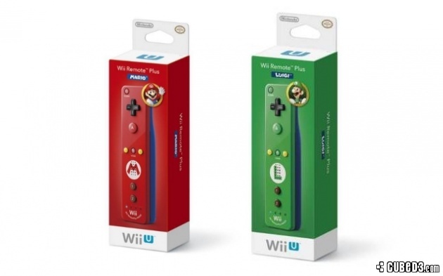 Image for New Mario and Luigi Wii Remote Plus Controller Designs