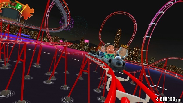 Screenshot for Coaster Crazy Deluxe (Hands-On) on Wii U