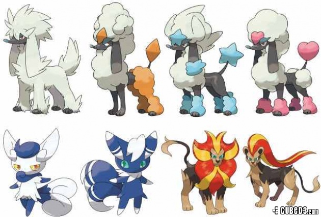 Image for New Pokémon X and Y Details, Mega Mewtwo Evolutions, New Critters