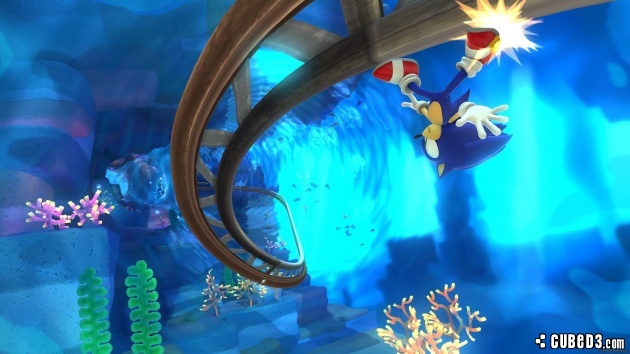Screenshot for Sonic Lost World on Wii U