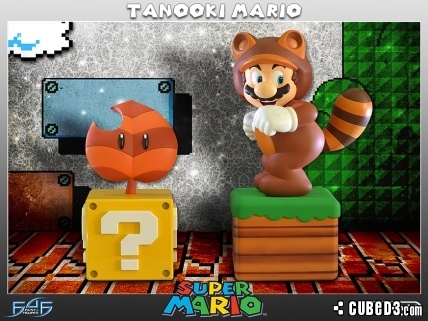 Image for Tanooki Mario Glides into Statue Form from First4Figures