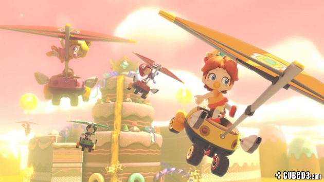 Screenshot for Mario Kart 8 (April 2014 Hands-on) on Wii U