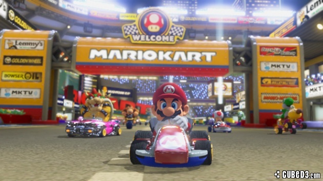 Screenshot for Mario Kart 8 (April 2014 Hands-on) on Wii U