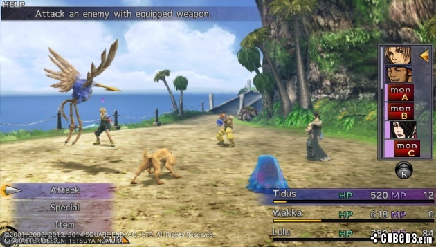 Screenshot for Final Fantasy X / X-2 HD Remaster on PS Vita