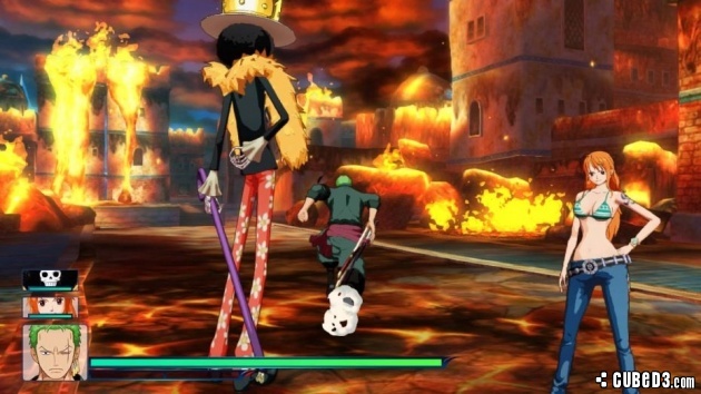 Screenshot for One Piece: Unlimited World Red on Wii U