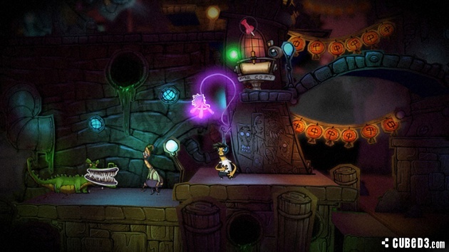 Screenshot for Stick It to the Man on Wii U