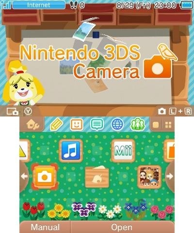 Image for Home Menu Themes Arriving for Nintendo 3DS in October Update