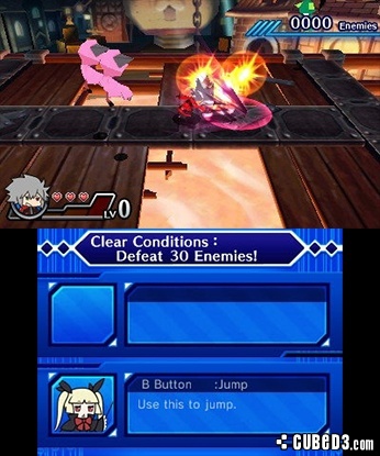 Screenshot for BlazBlue: Clone Phantasma on Nintendo 3DS