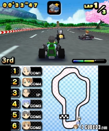 Screenshot for Family Kart 3D on Nintendo 3DS