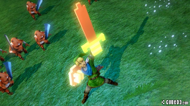 Image for Hyrule Warriors Update Includes Retro NES Sword