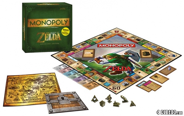 Image for GameStop Getting Exclusive Zelda Monopoly Set