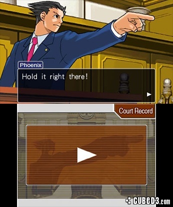 Screenshot for Phoenix Wright: Ace Attorney Trilogy on Nintendo 3DS