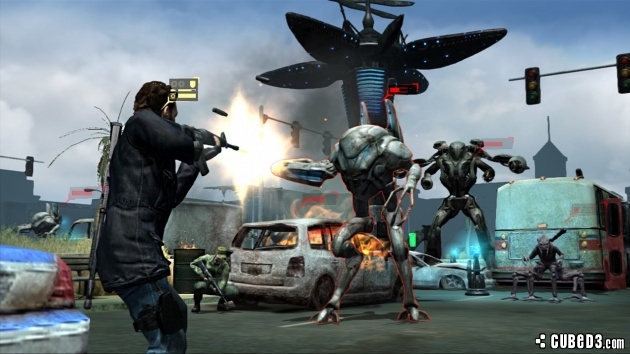 Screenshot for Falling Skies: The Game on PlayStation 3