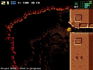 Image for Latest Snaps from Metroid II Fan Remake