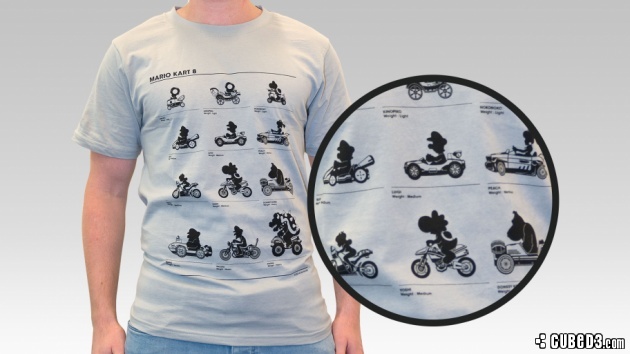 Image for Can you Resist this Mario Kart 8 T-Shirt?