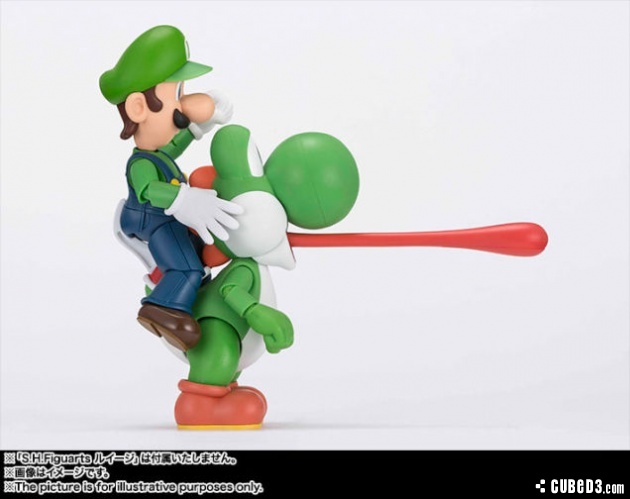 Image for Mario Can Ride Yoshi in New Figuarts Figure