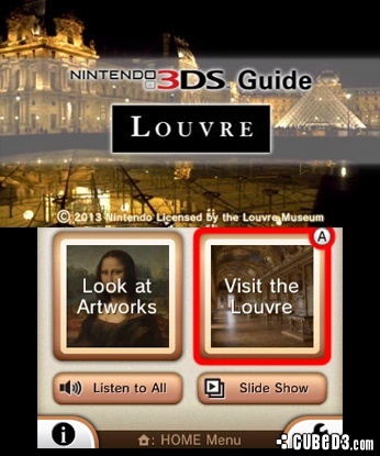 Screenshot for Nintendo 3DS Guide: Louvre on Nintendo 3DS