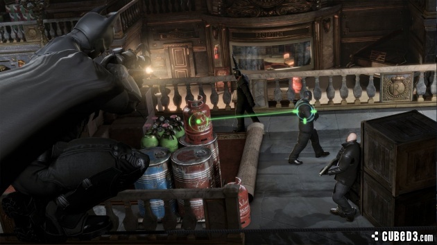 Screenshot for Batman: Arkham Origins on Wii U