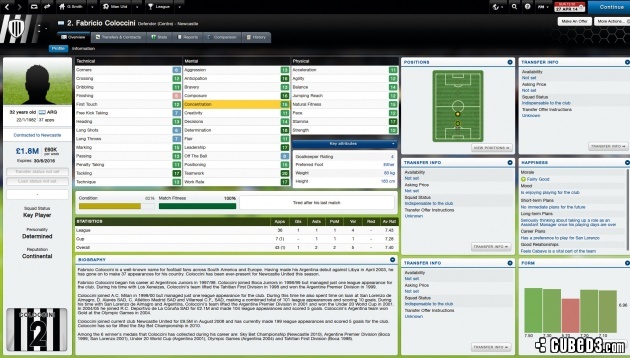Screenshot for Football Manager 2014 on PC