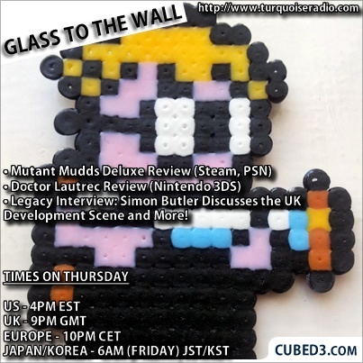 Image for Glass to the Wall Episode 40 - Mutant Mudds Deluxe, Doctor Lautrec & Legacy Interview with Simon Butler