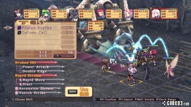 Screenshot for Agarest: Generations of War Zero on PC