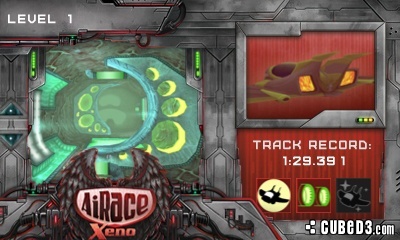 Screenshot for AiRace Xeno on Nintendo 3DS