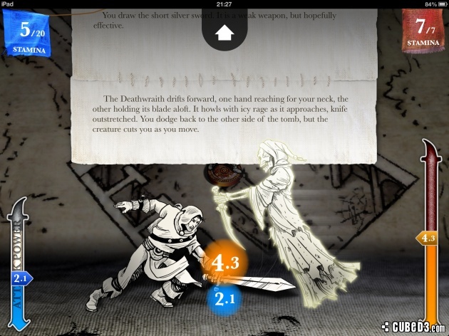 Screenshot for Sorcery! 2  on Android