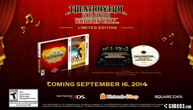 Image for Theatrhythm Final Fantasy: Curtain Call Set for September 16th in North America, 19th in Europe