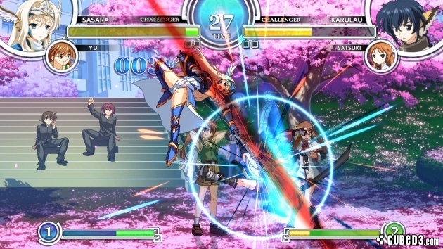 Screenshot for AquaPazza: Aquaplus Dream Match on PlayStation 3