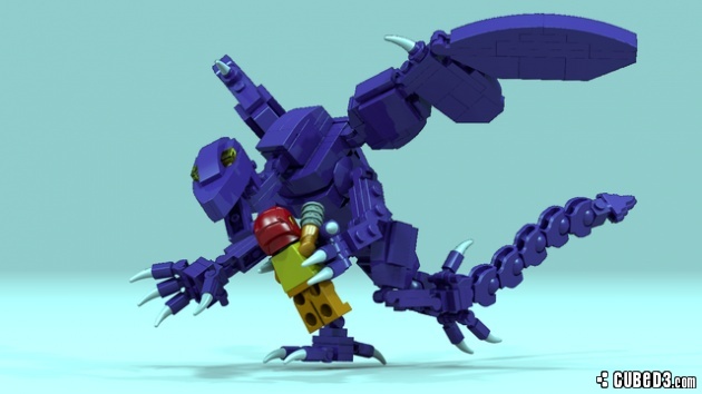 Image for Metroid and Ridley Land on LEGO Cuusoo