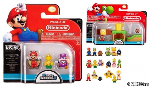 Image for Mario Figures, Plushies and Coin Racers from Jakks