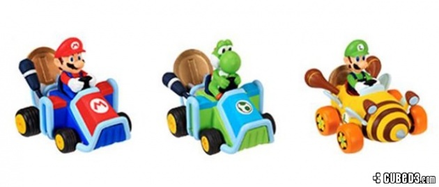Image for Mario Figures, Plushies and Coin Racers from Jakks