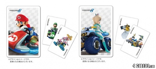 Image for Mario Kart 8 Playing Cards for JP Pre-Orders