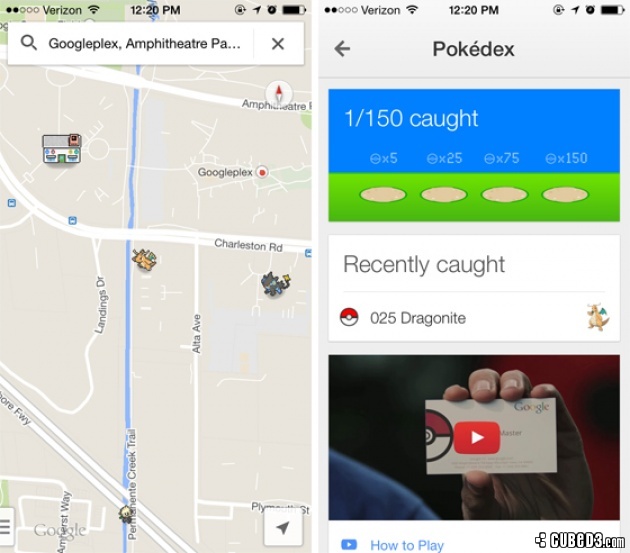 Image for Find Pokémon on Google Maps for April Fool