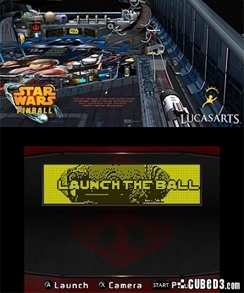 Screenshot for Star Wars Pinball 3D on Nintendo 3DS